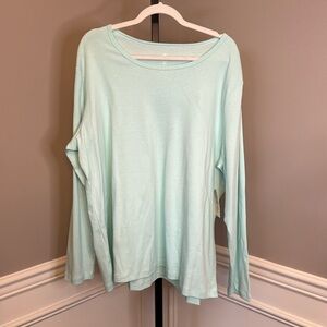 St. John's Bay essential tee size 3X in candy mint